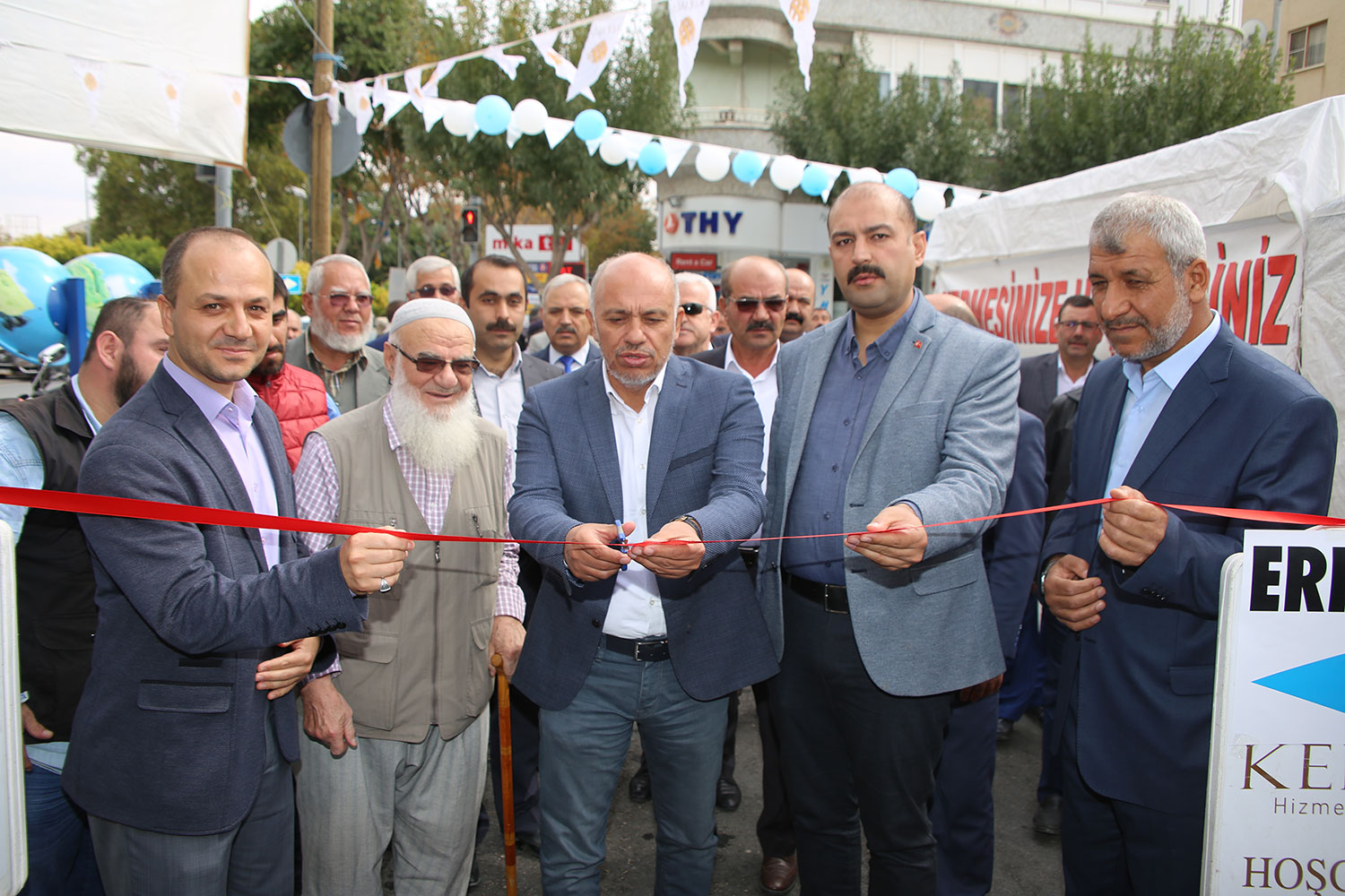 BAŞKAN ÇALIŞKAN KERMES AÇILIŞINA KATILDI