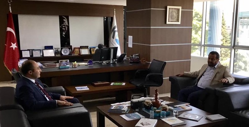 KMÜ REKTÖRÜ AKGÜL'DEN KOP İDARESİNE ZİYARET
