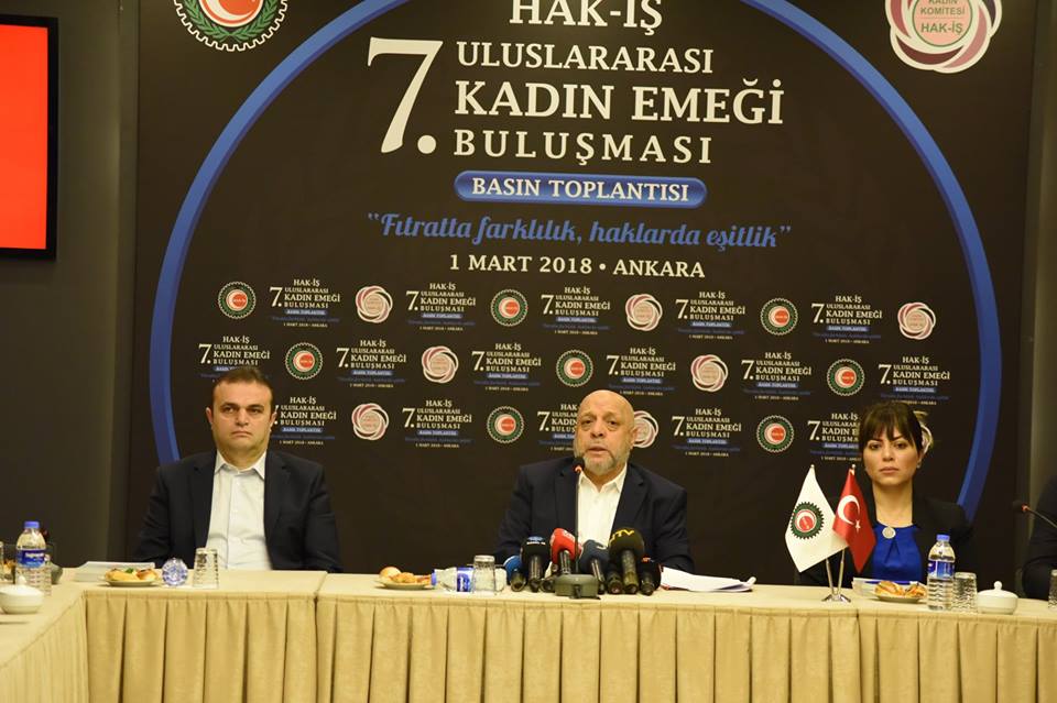 Hak-İş'li kadınlar Ankara'ya Gidiyor