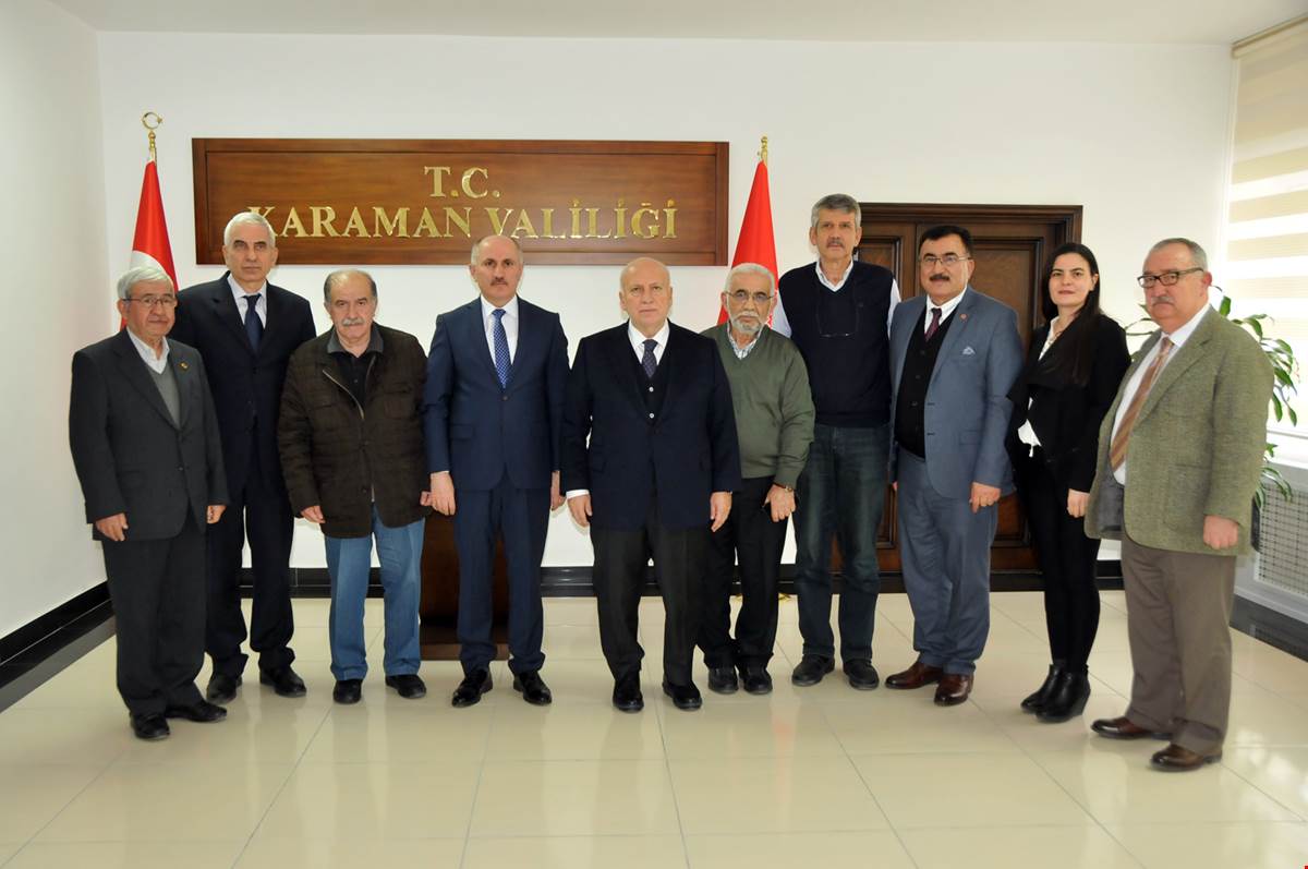 Eski Bakan Işın Çelebi Karaman'da