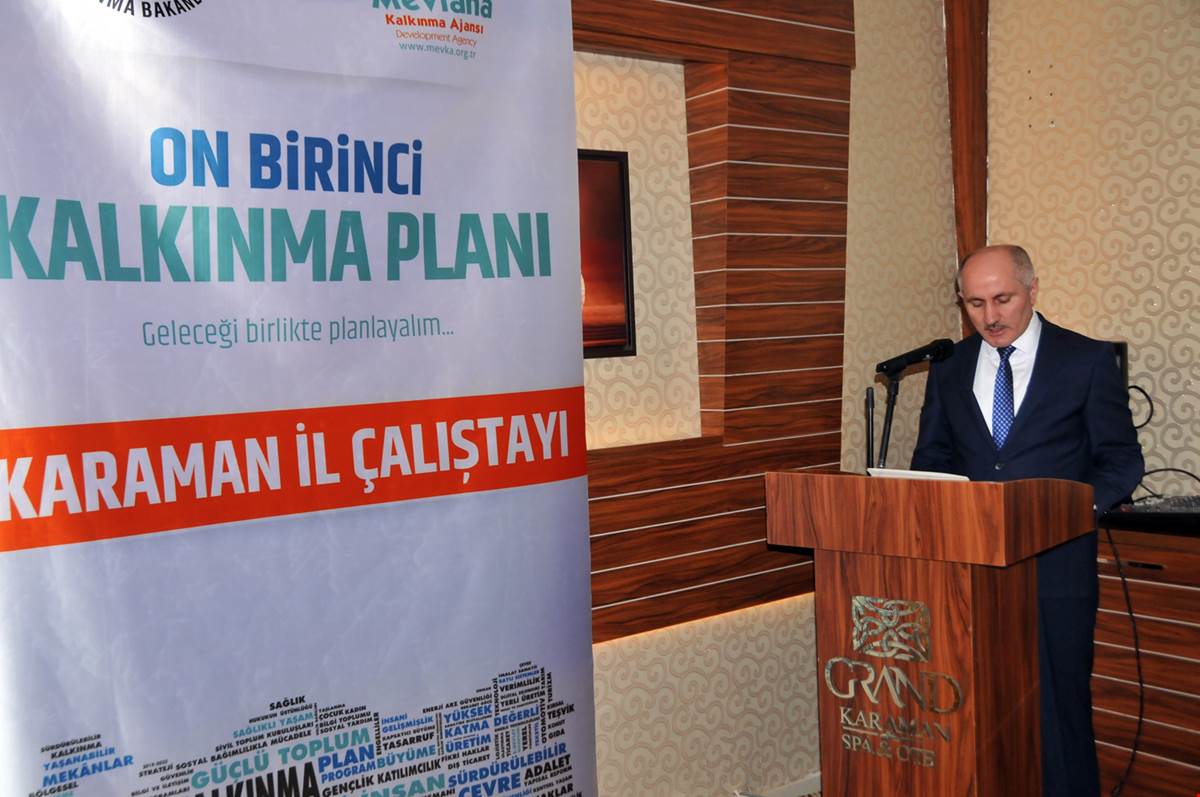 Karaman'da 11. Kalkınma Planı Çalışmaları