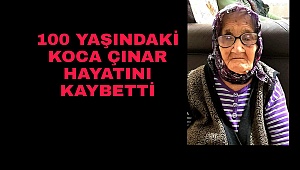 100 Yaşındaki Fatma Aytürk Yaşamını Kaybetti.