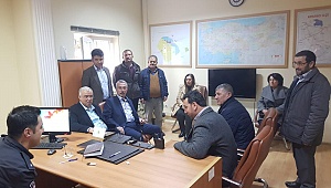 AK Parti Karaman İl Başkanı Abidin Çağlayan Ayrancı İlçesinde incelemelerde bulundu