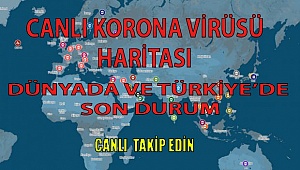 CORONA VİRÜSÜNDEN KAÇ KİŞİ ÖLDÜ KAÇ VAKA VAR ?