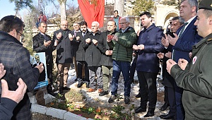 FİKRET ÜNLÜ MEZARI BAŞINDA ANILDI