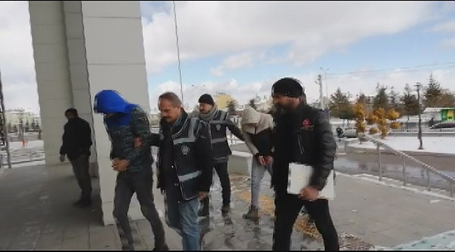 Karaman'da uyuşturucudan gözaltına alınan 3 kişi tutuklandı