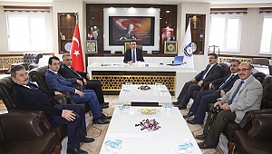 SAVAŞ KALAYCI'YA VERGİ HAFTASI ZİYARETİ