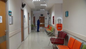 Ermenek Devlet Hastanesi korona virüsüne karşı dezenfekte edildi