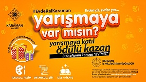 #Evdekal Yarışmaya Katıl Resim çiz, şiir ve hikaye yaz