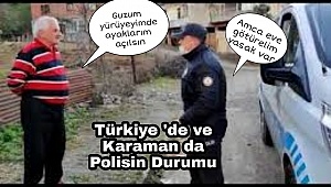 Polis eve götürelim dedi. Yaşlı adam: