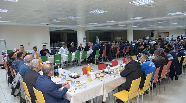 Rektör Akgül, üniversite işçileri ile bir araya geldi