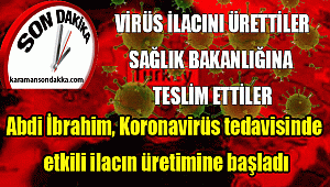 Türk İlaç Firması Abdi İbrahim, koronavirüs tedavisinde etkili ilacın üretimine başladı