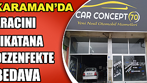 Car Concept 70 de Aracını yıkatana dezenfekte bedava