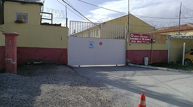 Karaman Açık Ceza İnfaz Kurumu'ndan da mahkumlar tahliye edildi.