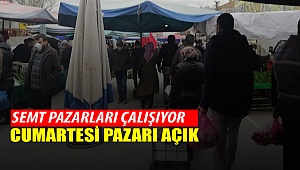 Karaman'da Semt Pazarları AÇIK