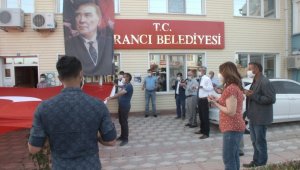 Ayrancı'da '19 Mayıs' saygı duruşu ve dualarla kutlandı
