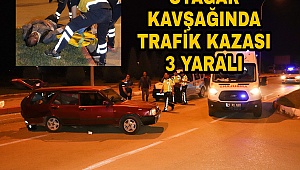 Karaman'da trafik kazası: 3 yaralı