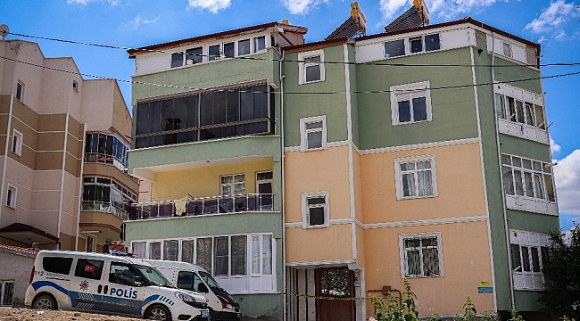 Karaman'da bir apartman karantinaya alındı
