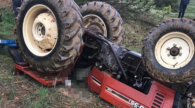 Karaman'da traktör kazası: 1 ölü