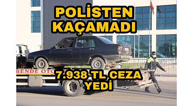 KARAMANDA SOKAĞA ÇIKMA YASAĞINA UYMAYAN ve KAVGAYA KARIŞAN SÜRÜCÜYE 7 BİN 938 TL CEZA YEDİ