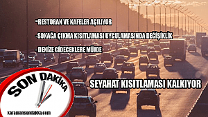 Şehirler Arası Seyahat Sınırlaması Kalkıyor