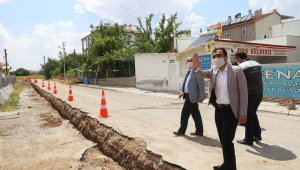 Başkan Kalaycı, Bahçelievler Mahallesindeki çalışmaları inceledi