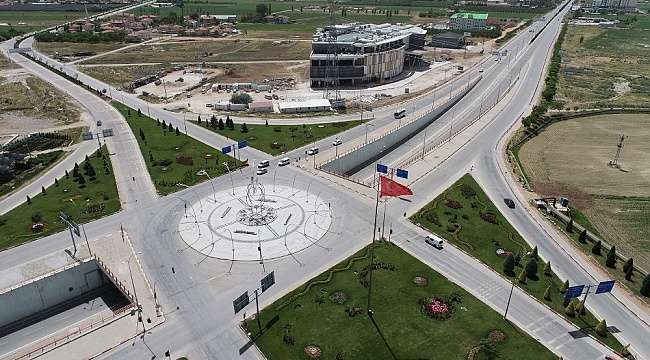 Karaman'da kavşaklar daha görsel ve kullanışlı hale getiriliyor