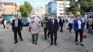 Karaman'da "Pandemi Farkındalık Yürüyüşü" düzenlendi