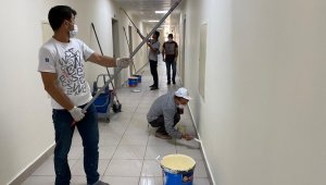 Karaman'da yurtlar karantina sonrası öğrenciler için hazırlanıyor