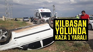 Son Dakika : Kılbasan Yolunda Kaza 1 Yaralı