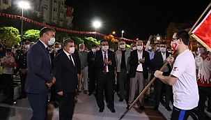 15 TEMMUZ ŞEHİTLERİ ANISINA SANCAK KOŞUSU DÜZENLENDİ