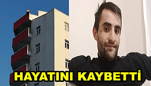 KARAMAN'DA 12 KATLI BİNADAN ATLAYAN 26 YAŞINDAKİ GENÇ ADAM HAYATINI KAYBETTİ