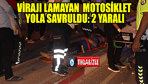 KARAMAN'DA MOTOSİKLET KAZASI: 1 AĞIR İKİ YARALI