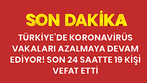 Türkiye'de 12 Temmuz günü koronavirüs nedeniyle 19 kişi vefat etti, 1012 yeni vaka tespit edildi