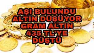 Altın düşüyor. Gram Altın ne kadar? Çeyrek Altın Ne kadar ?