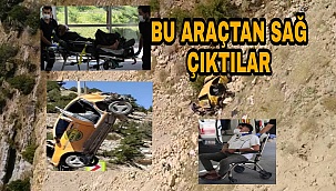 Karaman'da otomobil devrildi: 2 yaralı