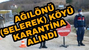 Karaman'da bir köy karantinaya alındı