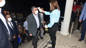Vali Işık, düğün salonlarını denetledi