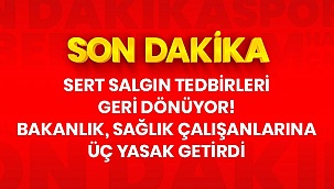 Sağlık Bakanlığı, sağlık çalışanlarına istifa, emeklilik ve izin yasağı getirdi