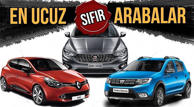 2020 en ucuz otomobiller
