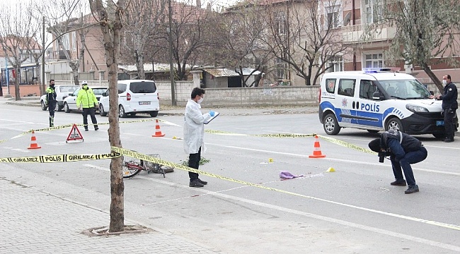 Bisikletli yaşlı adama çarpan sürücü 200 metre ileride bir sokakta yakalandi