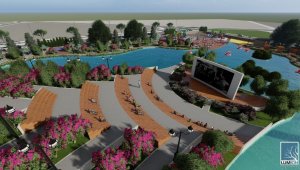 Karaman Şehir Parkı'nda çalışmalar tün hızıyla devam ediyor