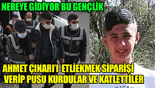 Sipariş verip ayaklarına çağırmışlar ve orada katletmişler