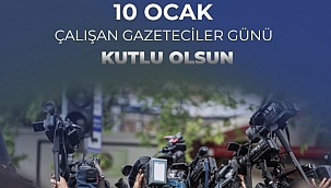 10 Ocak Çalışan Gazeteciler Günü