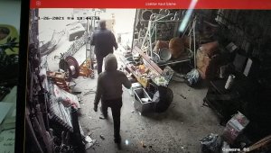 40 saniyelik hortum sanayi sitesini savaş alanına çevirdi
