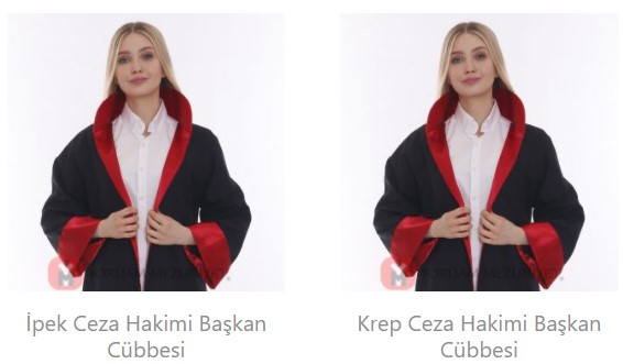 Hakim ve Savcı Cübbeleri Hangi Renklerde Bulunur?