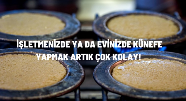 Künefe malzemeleri