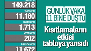 Son Dakika: Türkiye'de 2 Ocak günü koronavirüs nedeniyle 202 kişi vefat etti, 11 bin 180 yeni vaka tespit edildi
