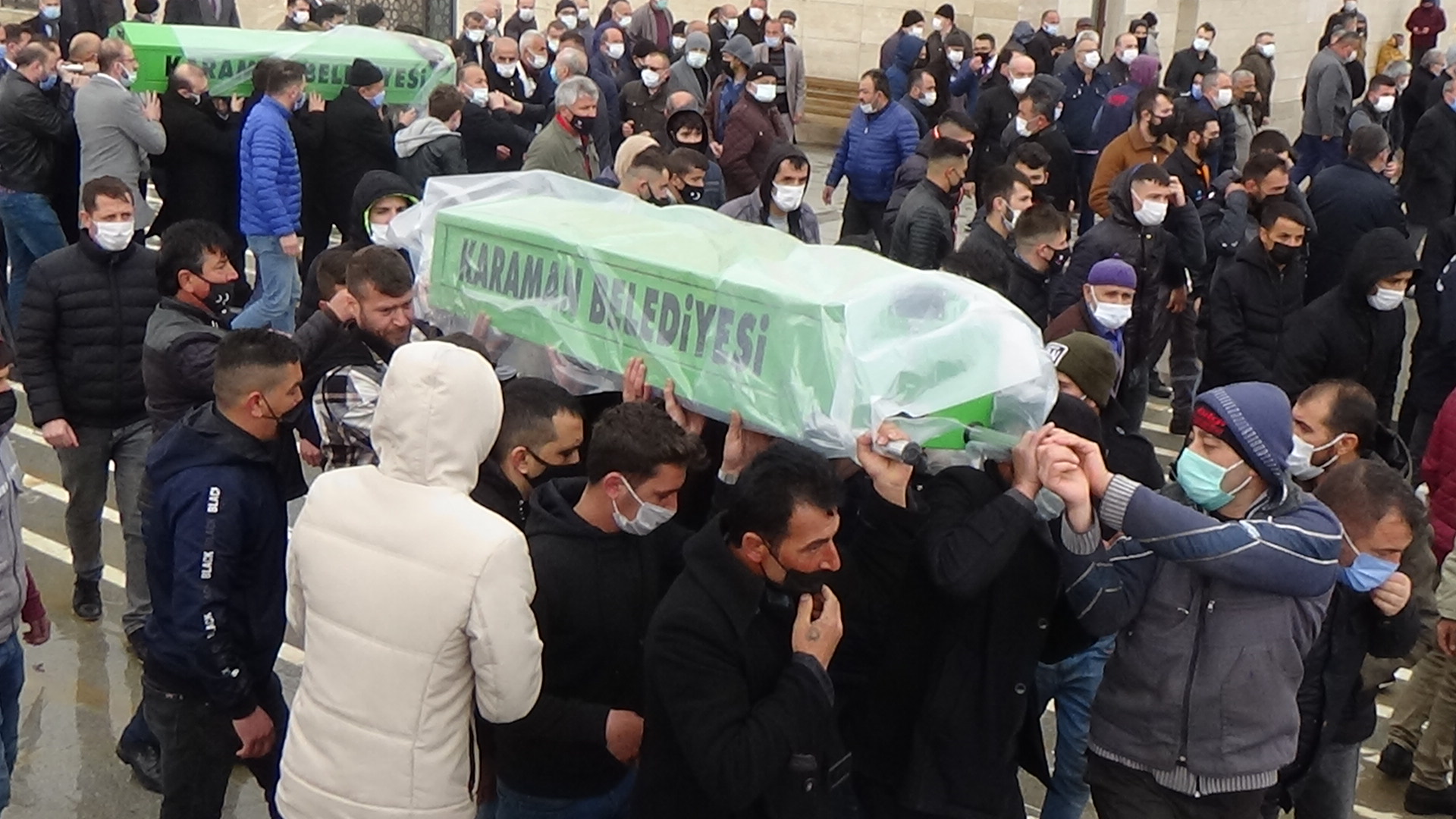Karaman'da 82 gün sonra dağlık arazide cesedi bulunan şahıs toprağa verildi