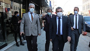 KARAMAN VALİSİ IŞIK'TAN KORONA DENETİMİ